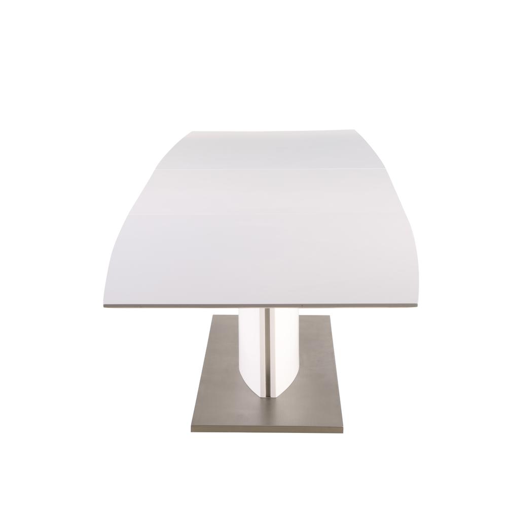Elizabeth Dining Table, Matte White. Picture 4
