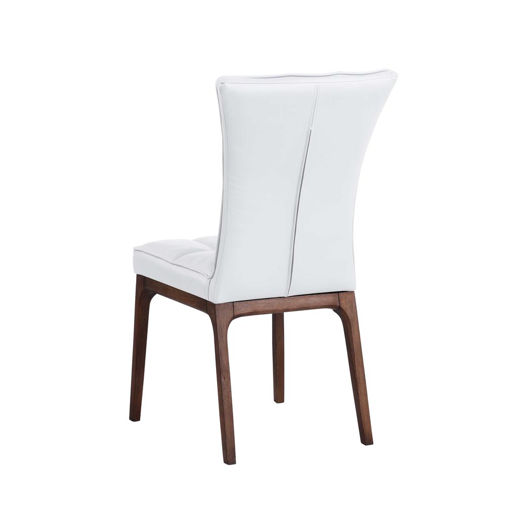 ChintalyModern Tufted Side Chair with Solid Wood Frame. Picture 2