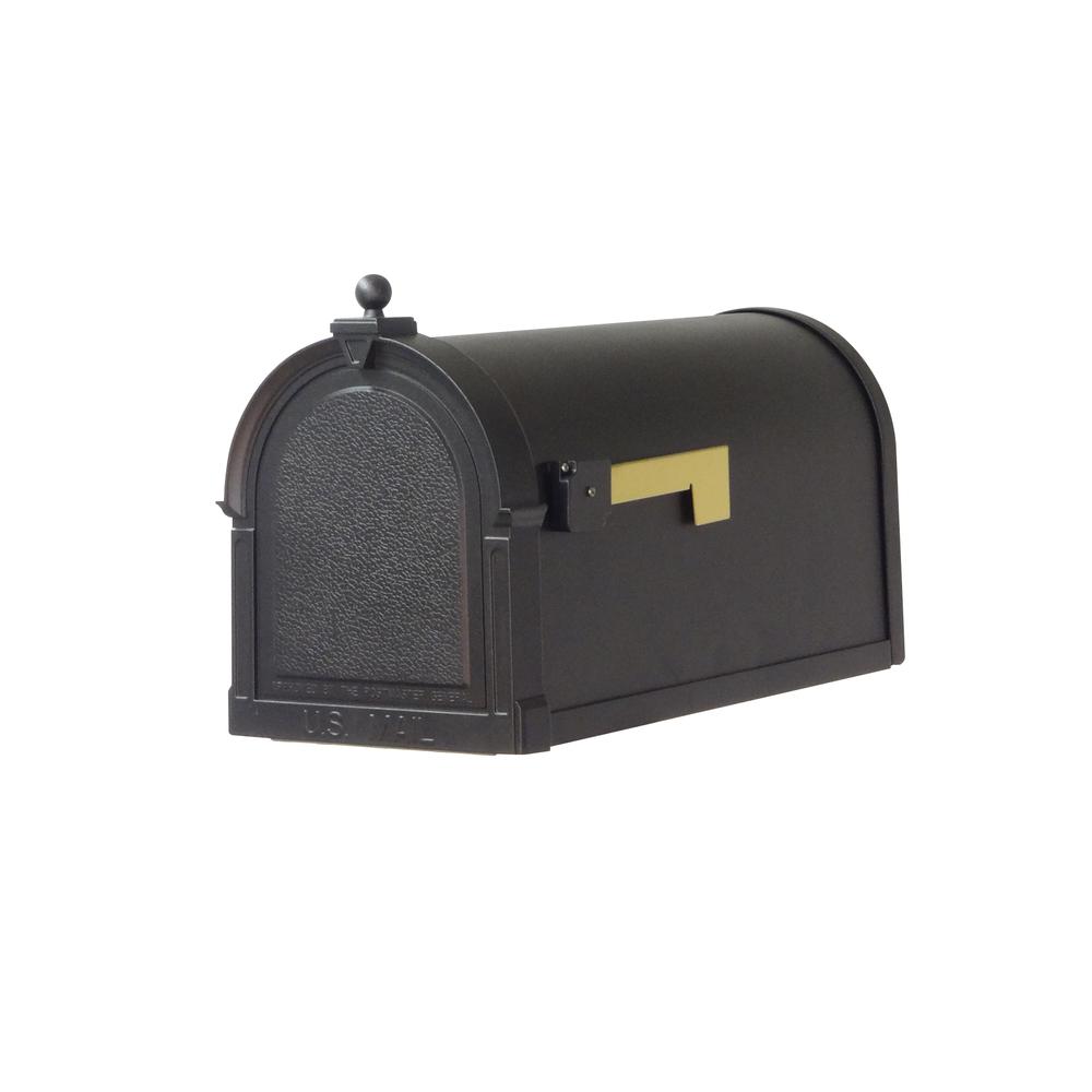 Berkshire Curbside Mailbox with Locking Insert and Springfield Mailbox Post. Picture 6