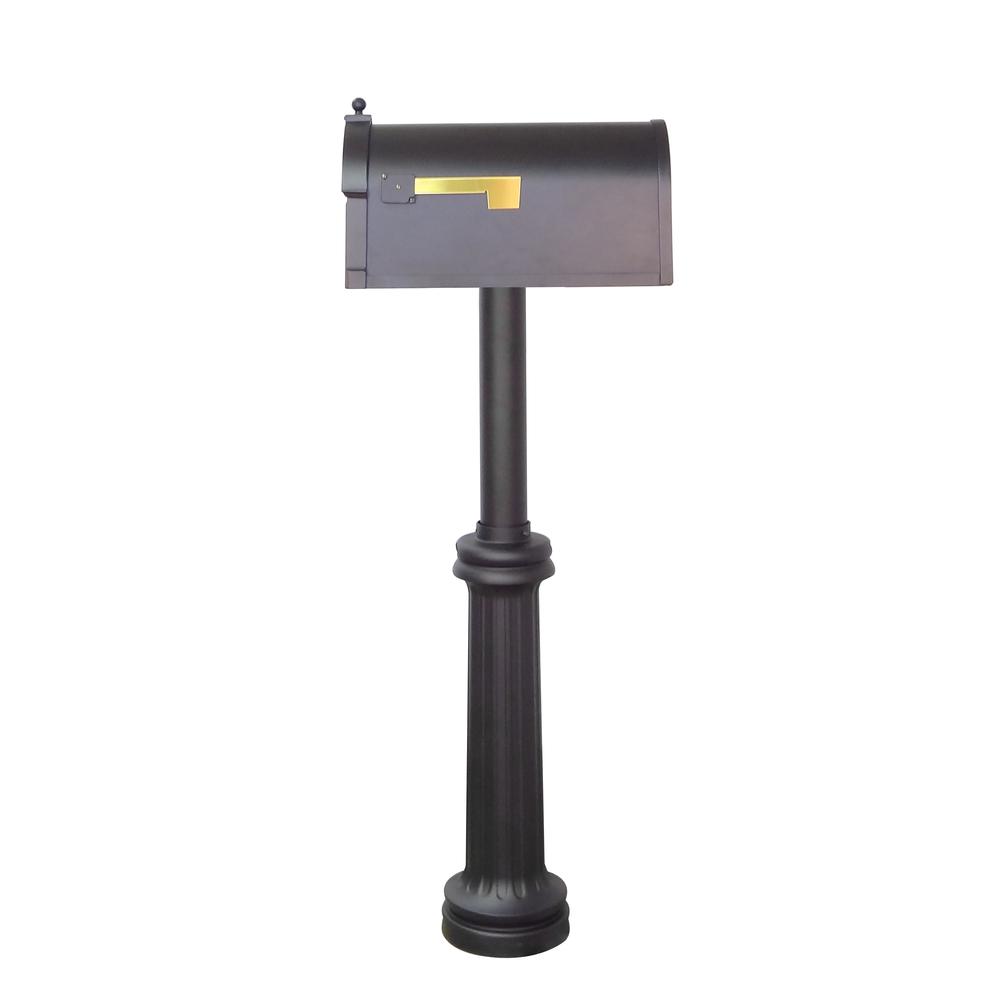 Berkshire Curbside Mailbox with Locking Insert and Bradford Mailbox Post. Picture 4