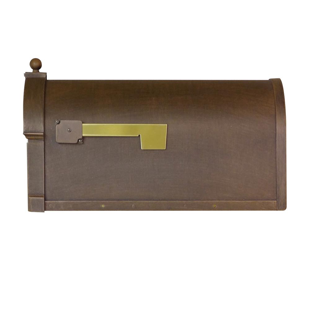 SCB-1015-FN-CP Berkshire Curbside Mailbox with Front Numbers. Picture 4