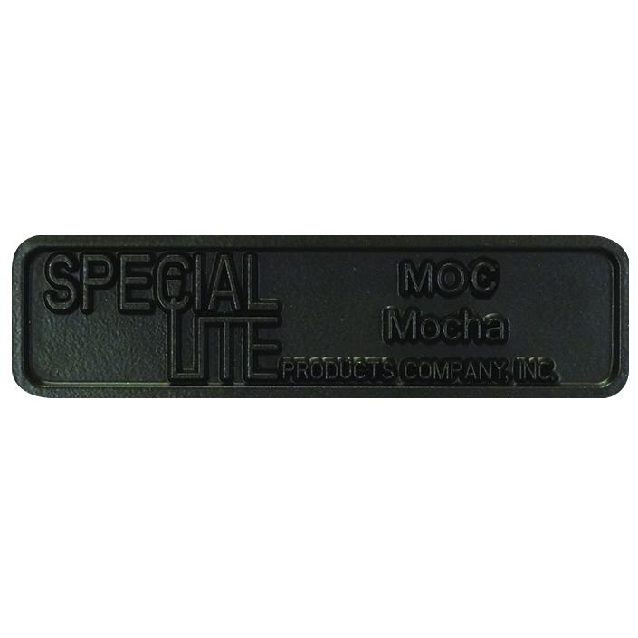 SPK-591-MOC Tacoma Surface Mount Mailbox Post with Base Decorative Aluminum Top Mounting. Picture 1