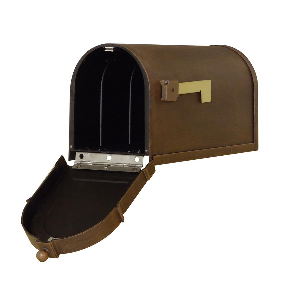 Berkshire Curbside Mailbox with Locking Insert and Ashland Mailbox Post. Picture 10
