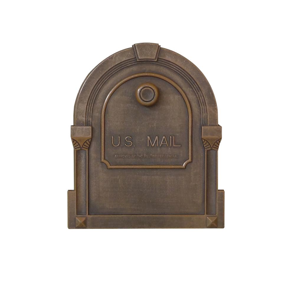 SCS-1014-CP Savannah Curbside Mailbox Decorative Aluminum Mailbox. Picture 4