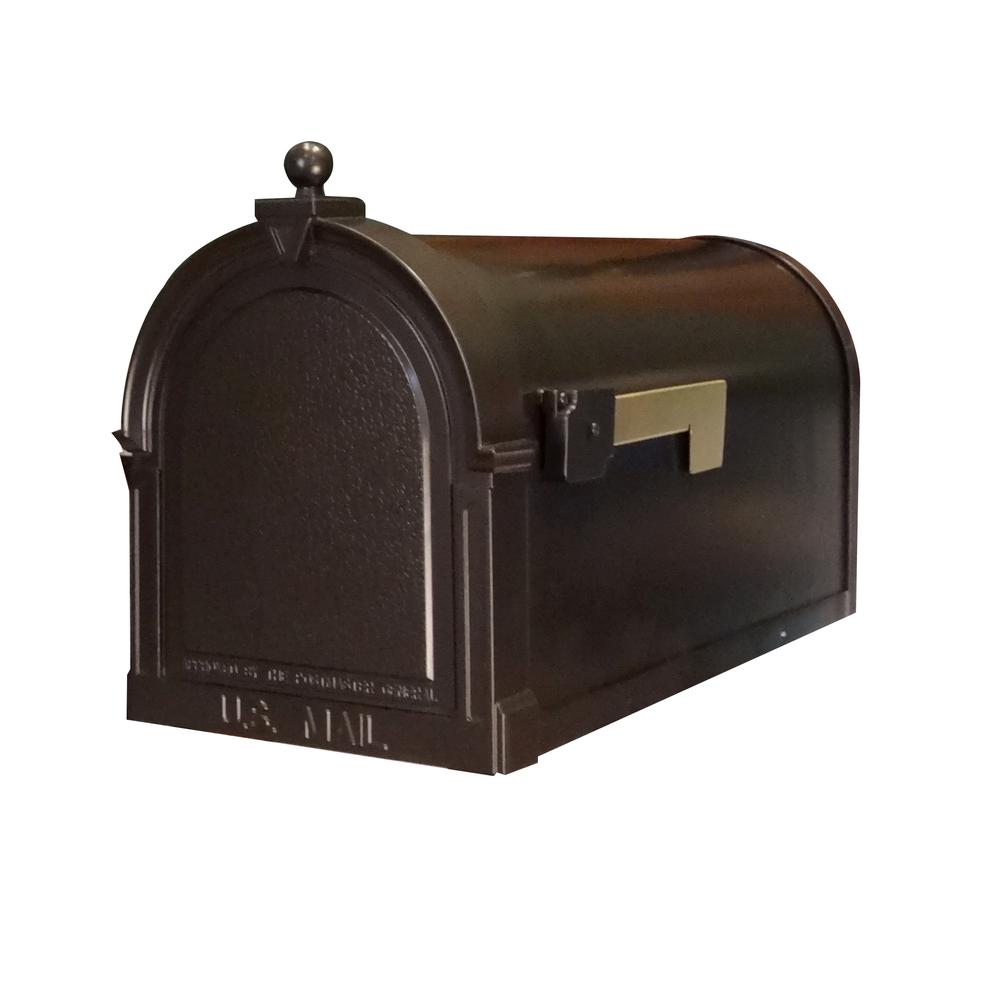 SCB-1015-ORB Berkshire Curbside Mailbox Decorative Aluminum Vintage Mailbox. Picture 1