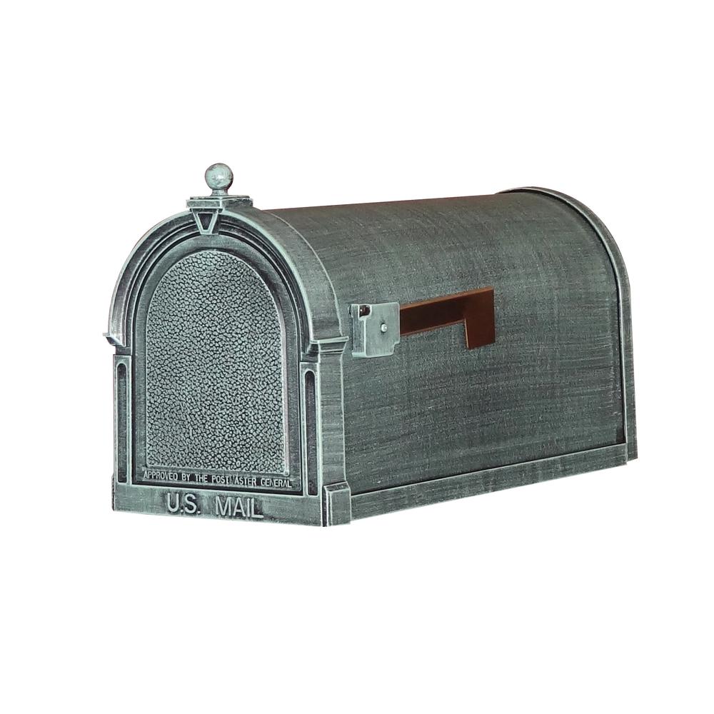 Berkshire Curbside Mailbox Decorative Aluminum Vintage Mailbox. Picture 1