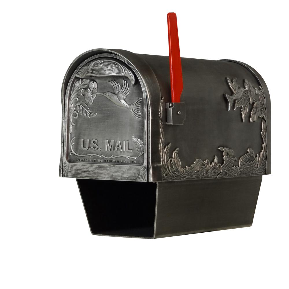 SCB-2005-SW Hummingbird Curbside Mailbox with Paper Tube. Picture 2
