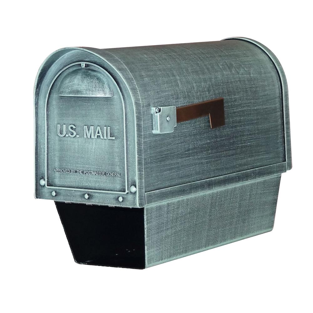 SCC-2008-VG Classic Curbside Mailbox with Paper Tube. Picture 1