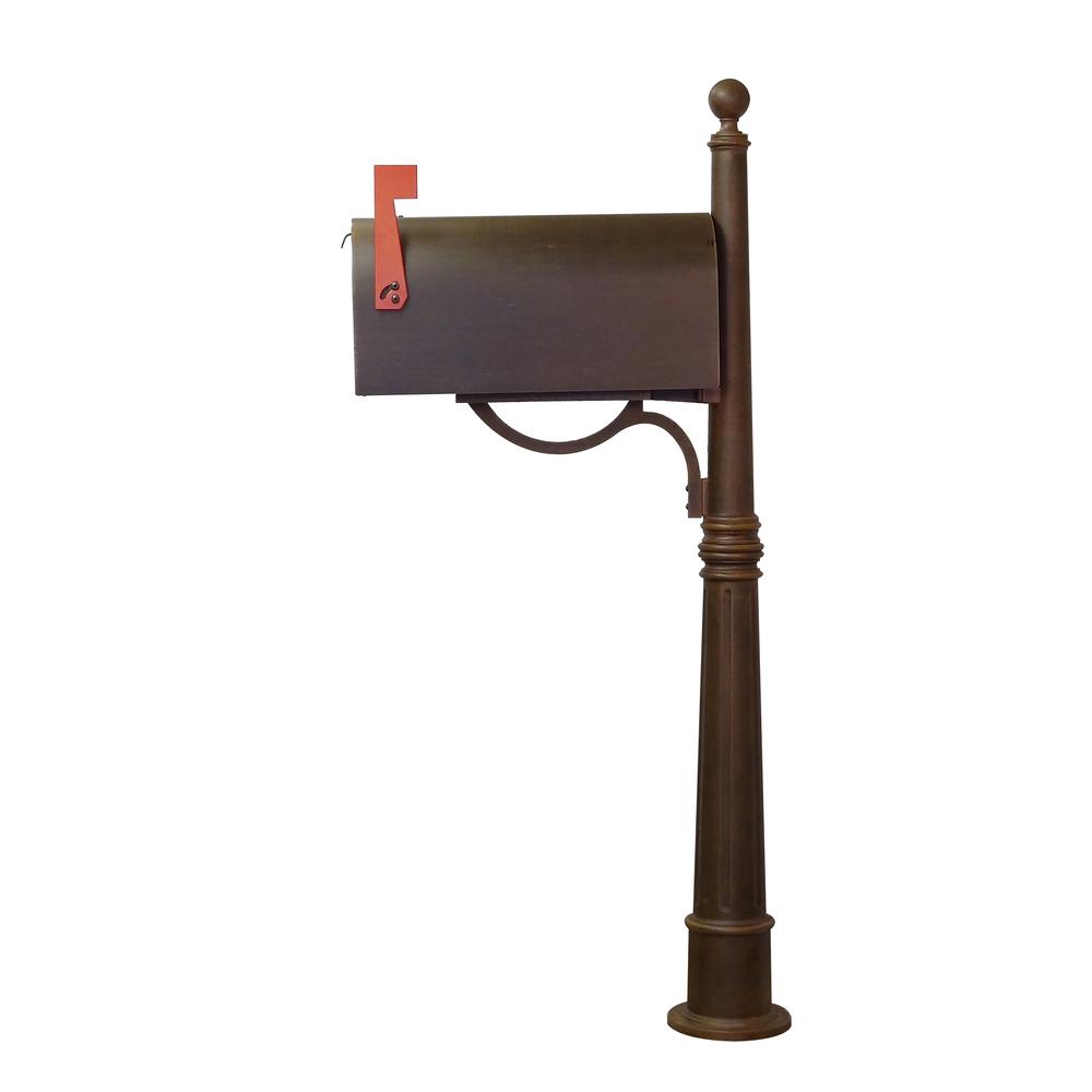 Titan Steel Curbside Mailbox and Ashland Mailbox Post. Picture 5
