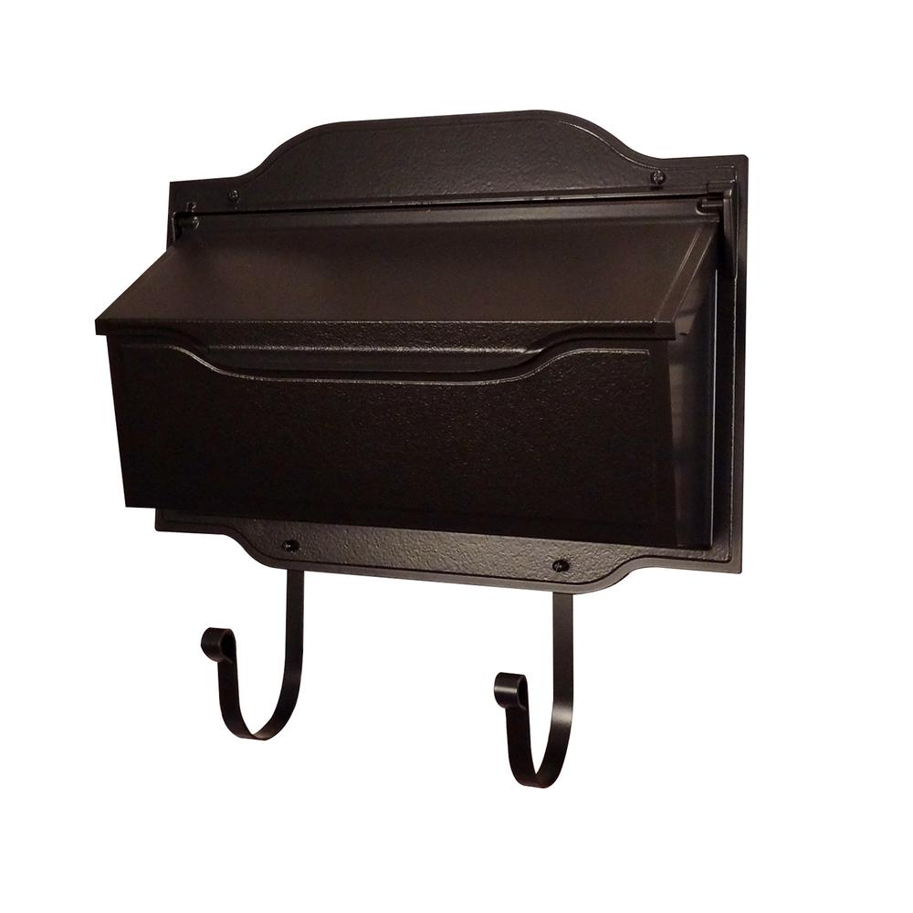 SHC-1002-ORB Contemporary Horizontal Mailbox Residential Aluminum Wall Mount Decorative Modern Design. Picture 1