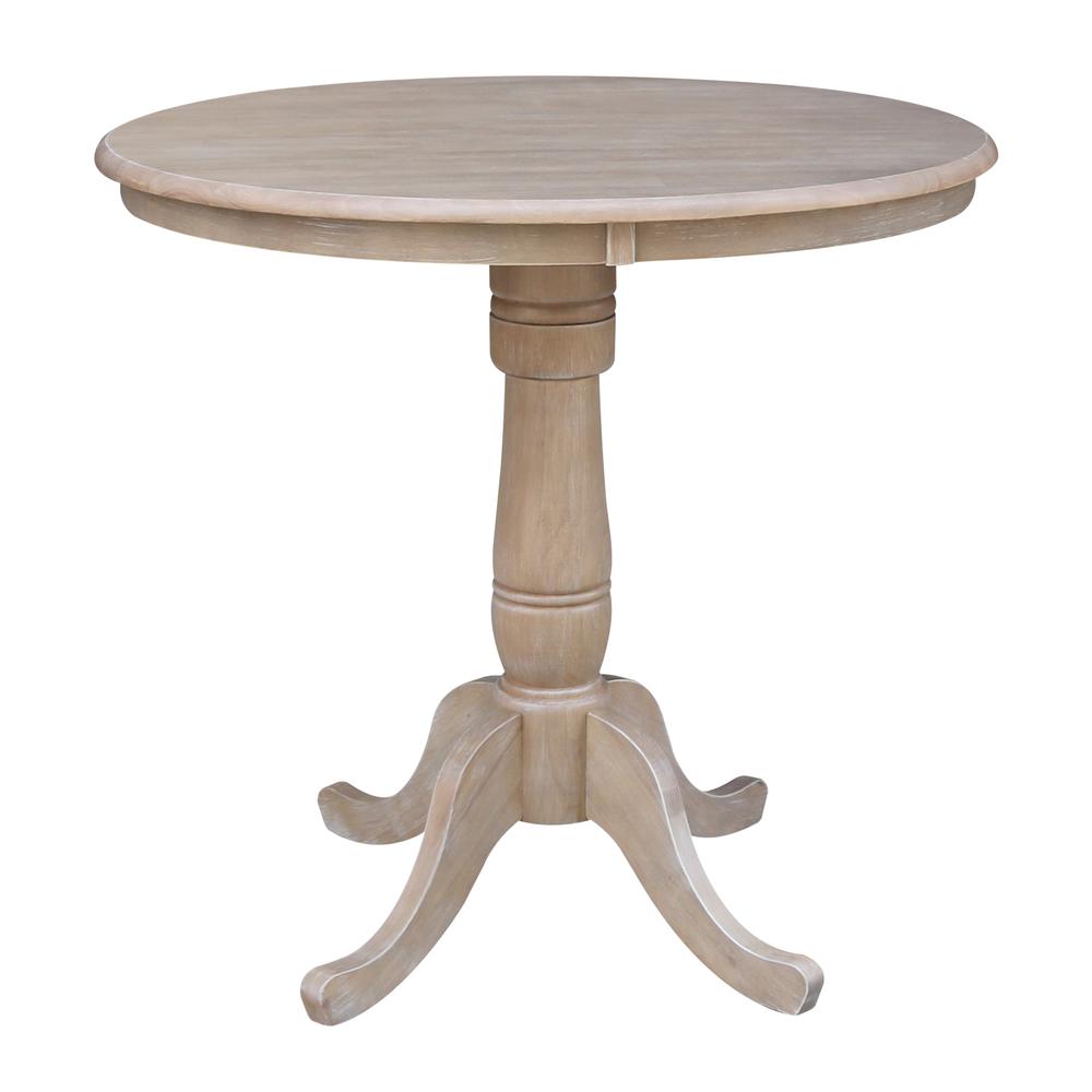 36" Round Top Pedestal Table - 34.9"H. Picture 9