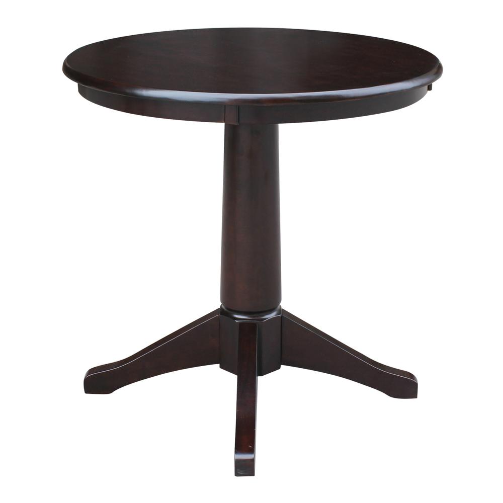 30" Round Top Pedestal Table - 28.9"H. Picture 2