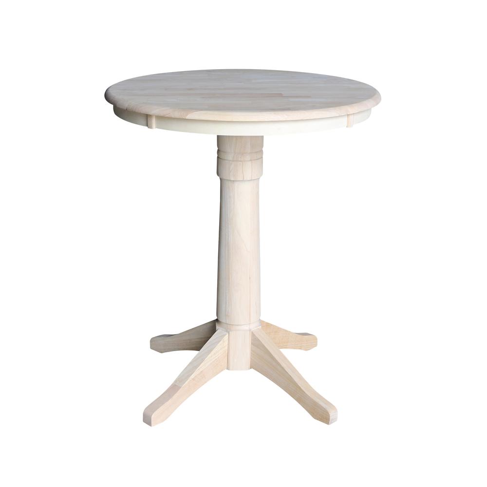 30" Round Top Pedestal Table - 28.9"H. Picture 13