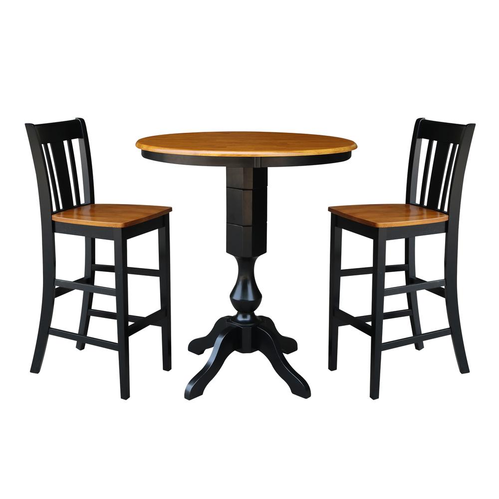 36" Round Top Pedestal Table - 34.9"H. Picture 9