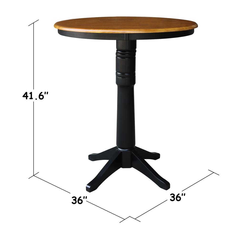 36" Round Top Pedestal Table - 28.9"H. Picture 9