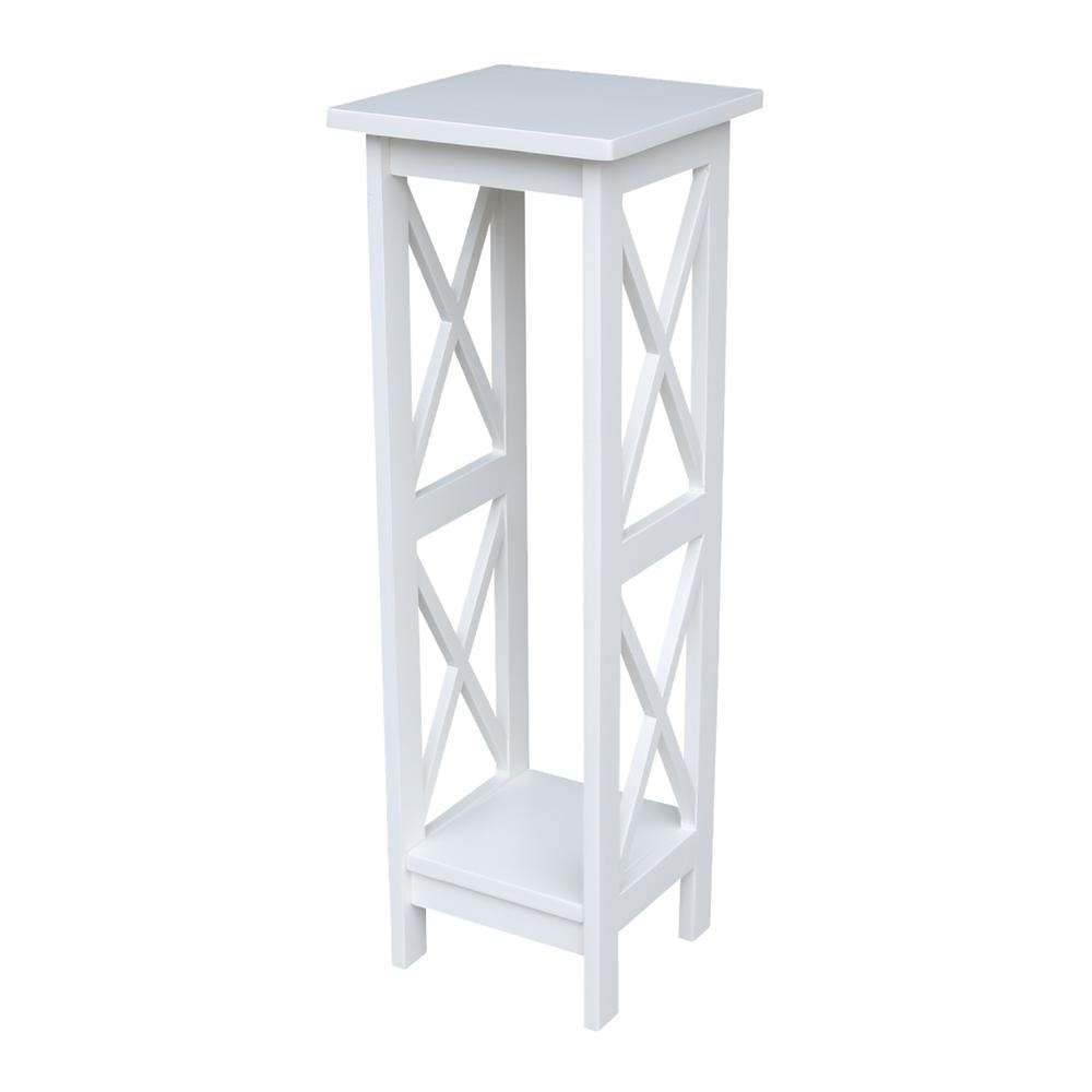 36" X-Sided Plant Stand , Snow White. Picture 5