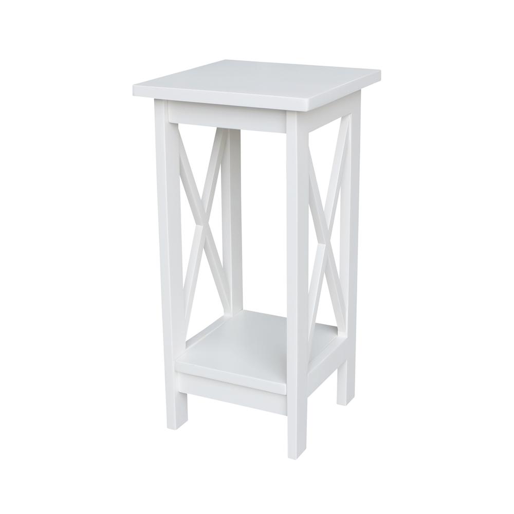 24" X-Sided Plant Stand , Snow White. Picture 5
