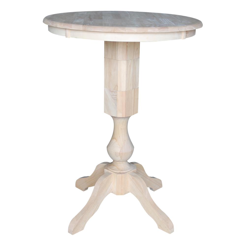 30" Round Top Pedestal Table - 40.9"H. Picture 5
