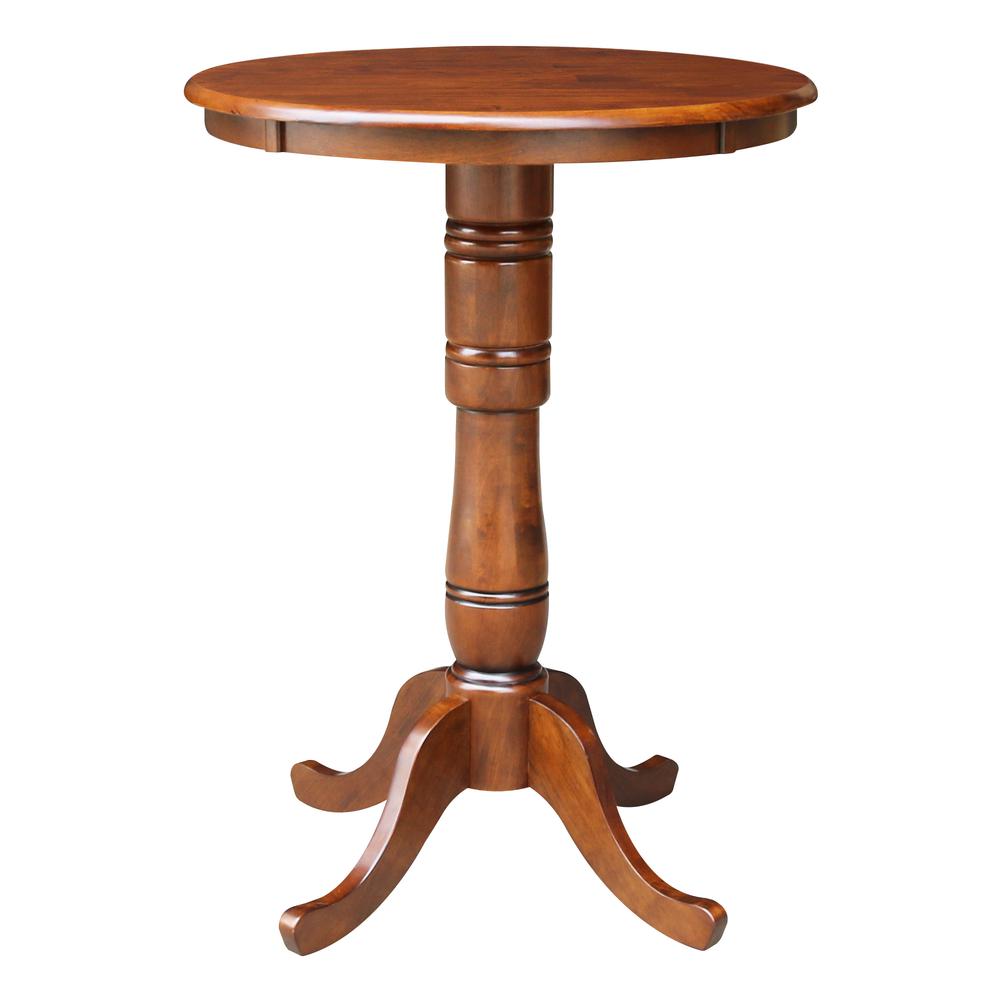 30" Round Top Pedestal Table - 40.9"H. Picture 4