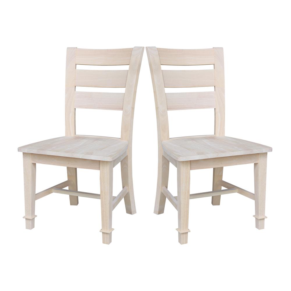 Set of Two Tuscany Chairs, Unfinished. Picture 8