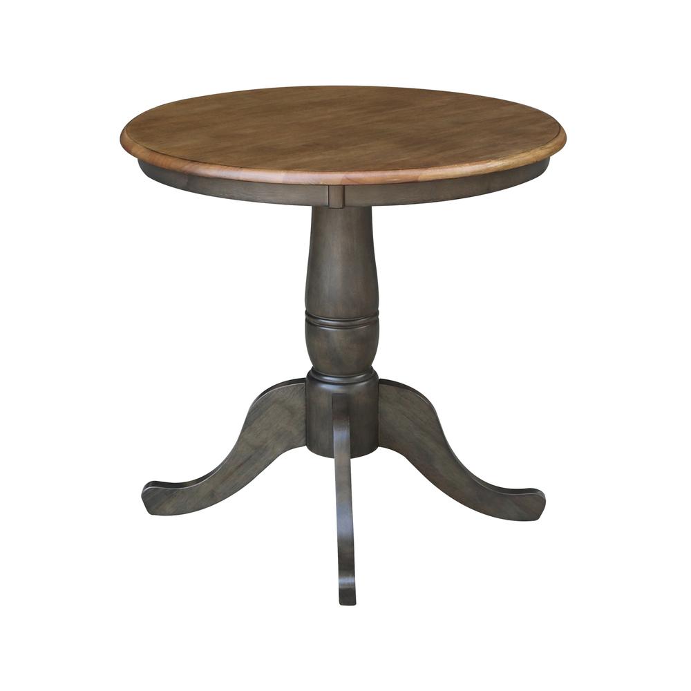 30" Round Top Pedestal Table - 29.1"H. Picture 3
