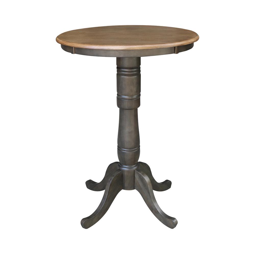 30" Round Top Pedestal Table - 41.1"H. Picture 1