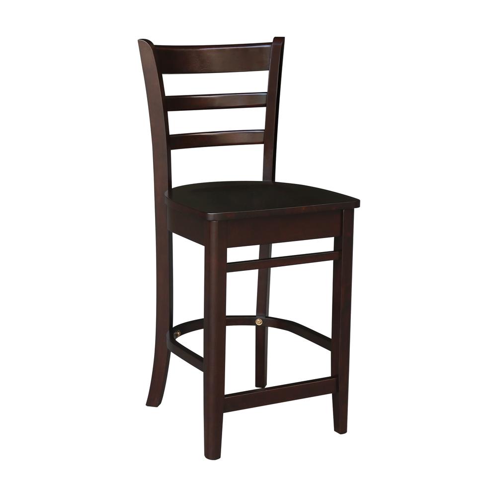 Emily Counter Height Stool - 24" Seat Height. Picture 6
