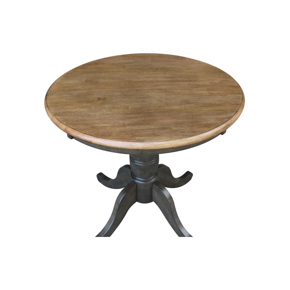30" Round Top Pedestal Table - 29.1"H. Picture 5