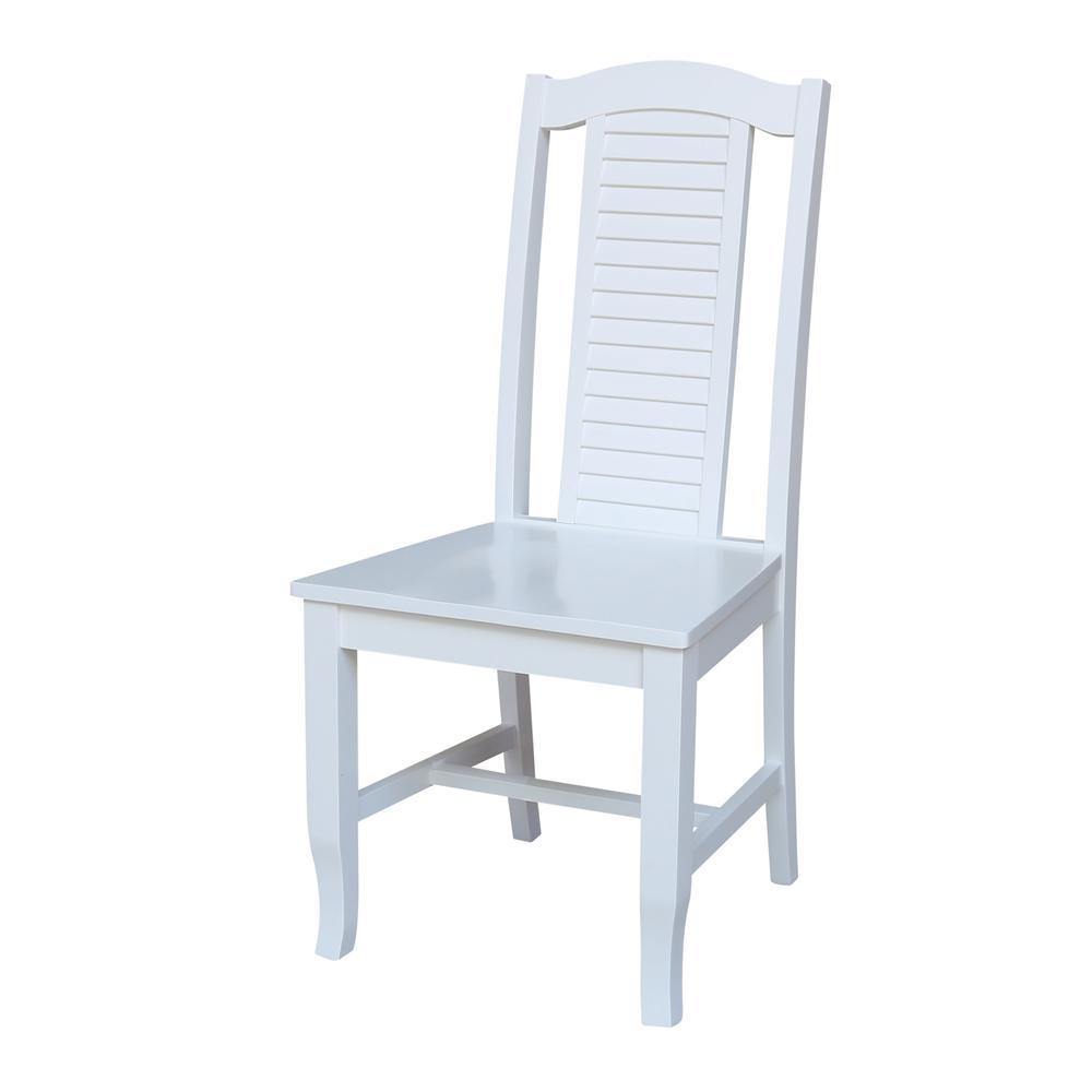 Seaside Chairs, Set of 2, White. Picture 9