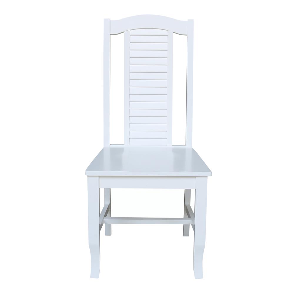 Seaside Chairs, Set of 2, White. Picture 5