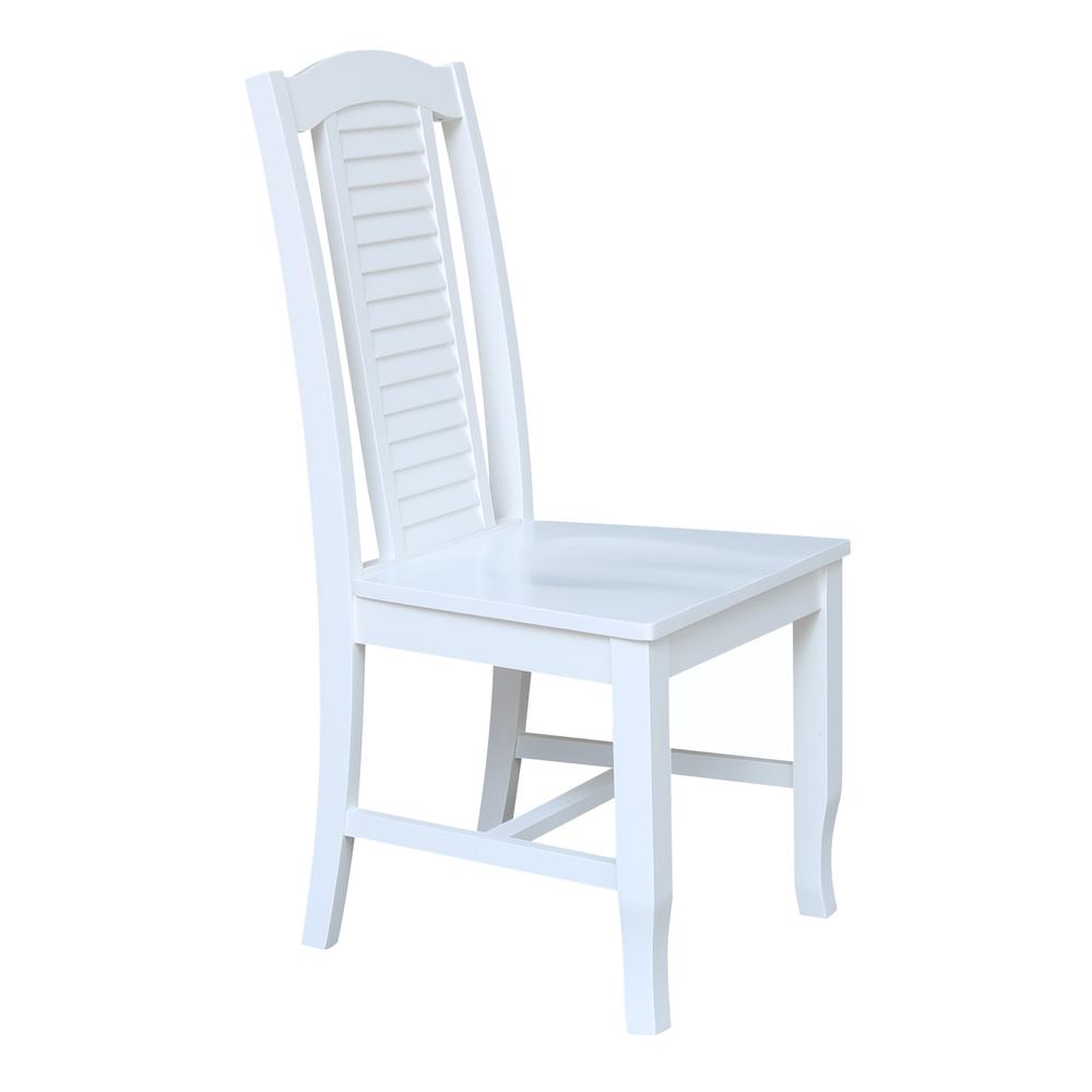 Seaside Chairs, Set of 2, White. Picture 6