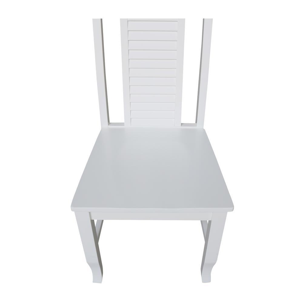 Seaside Chairs, Set of 2, White. Picture 8