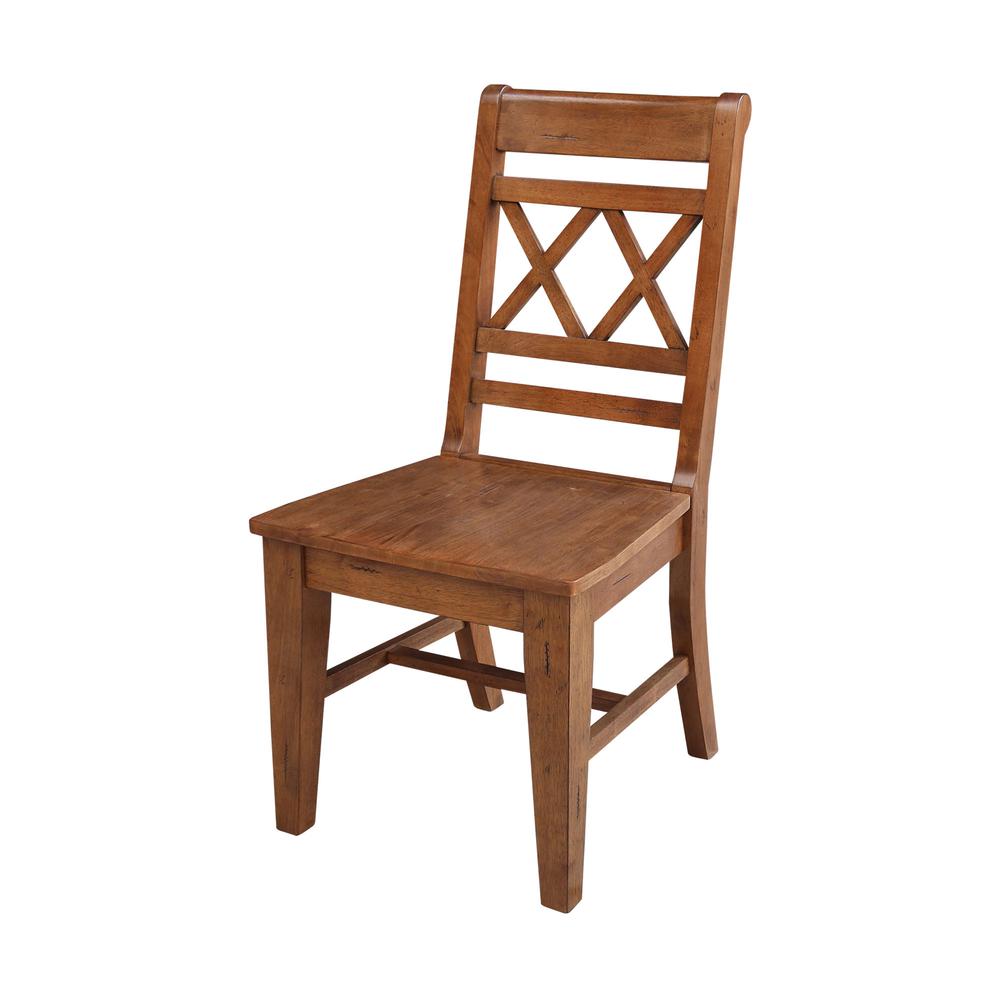 Double X-Back Chair- 557134. Picture 1