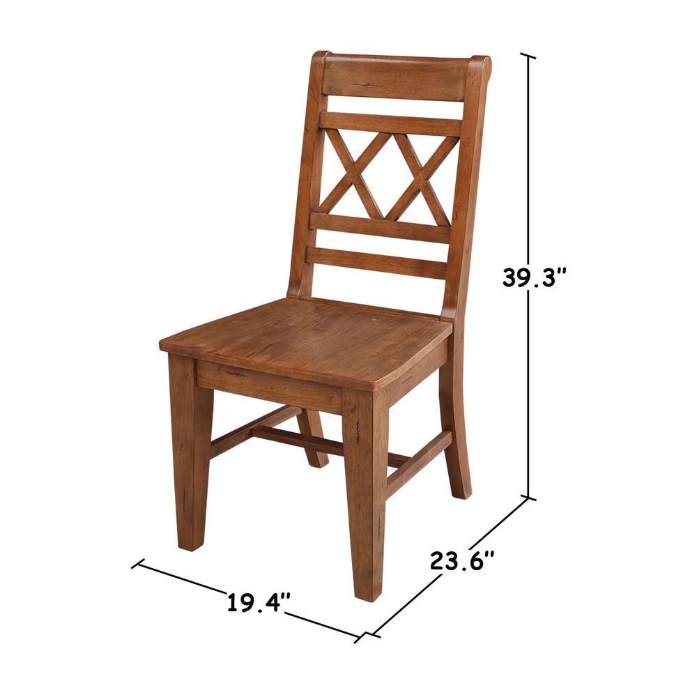 Double X-Back Chair- 557134. Picture 5