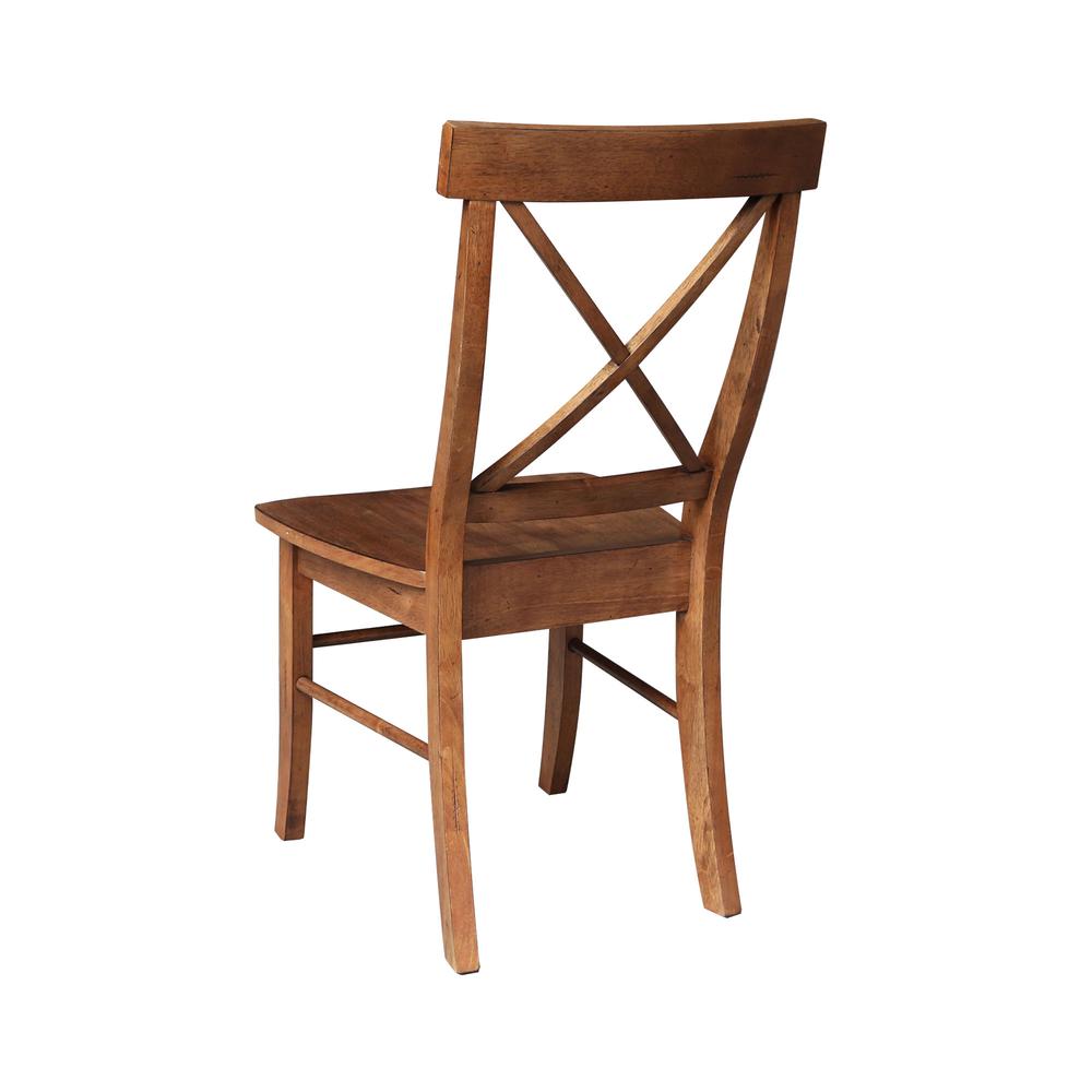 X-Back Chair - with Solid Wood Seat - 557127. Picture 3