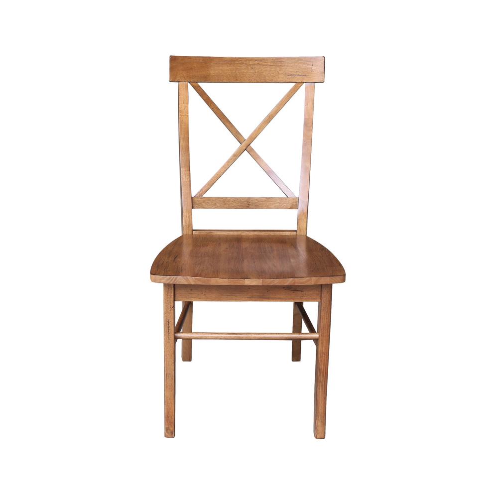 X-Back Chair - with Solid Wood Seat - 557127. Picture 2