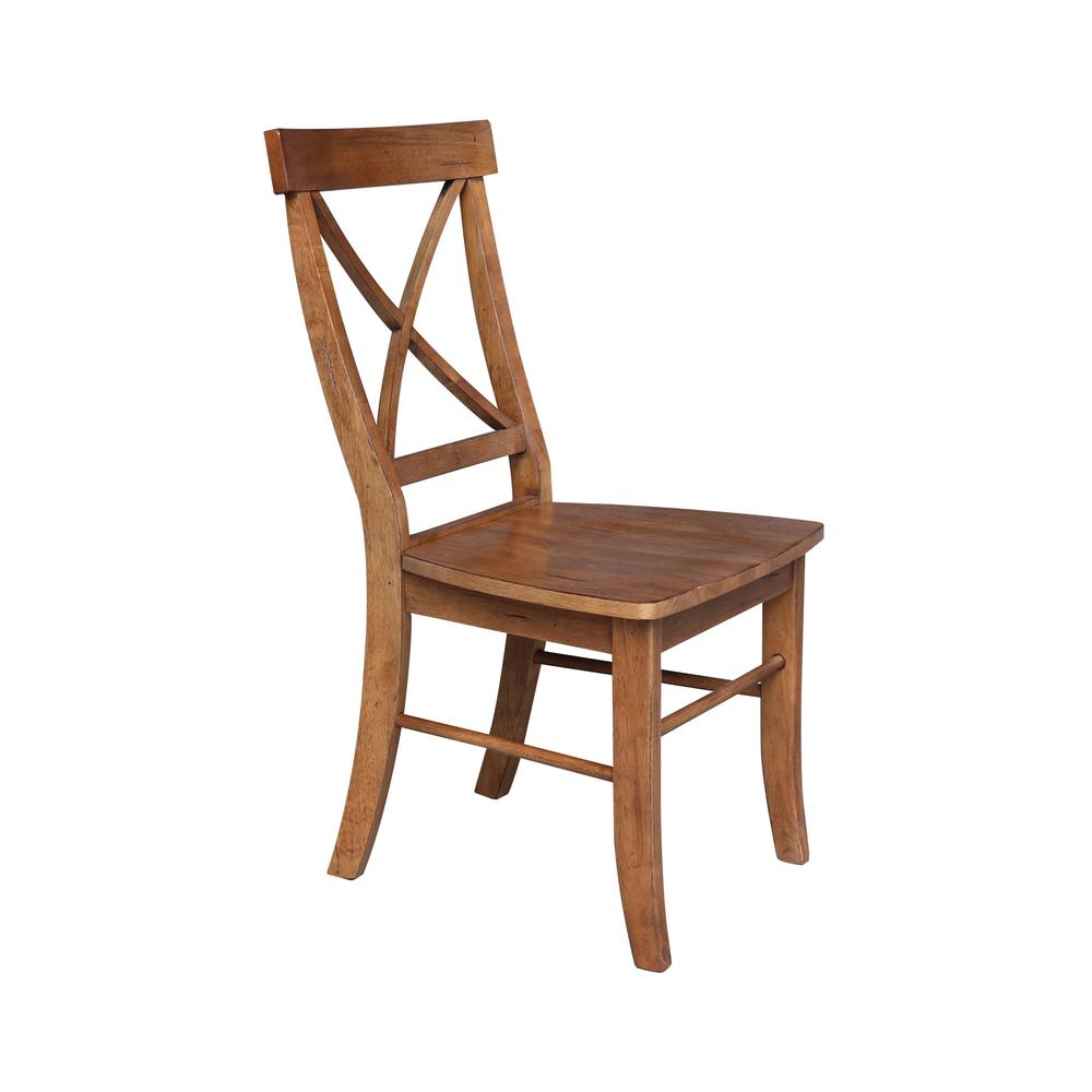 X-Back Chair - with Solid Wood Seat - 557127. Picture 4