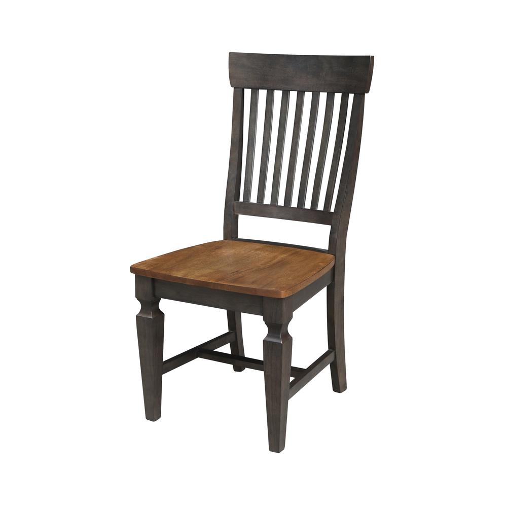 Vista Slat Back Chair - Set of 2 Chairs. Picture 1