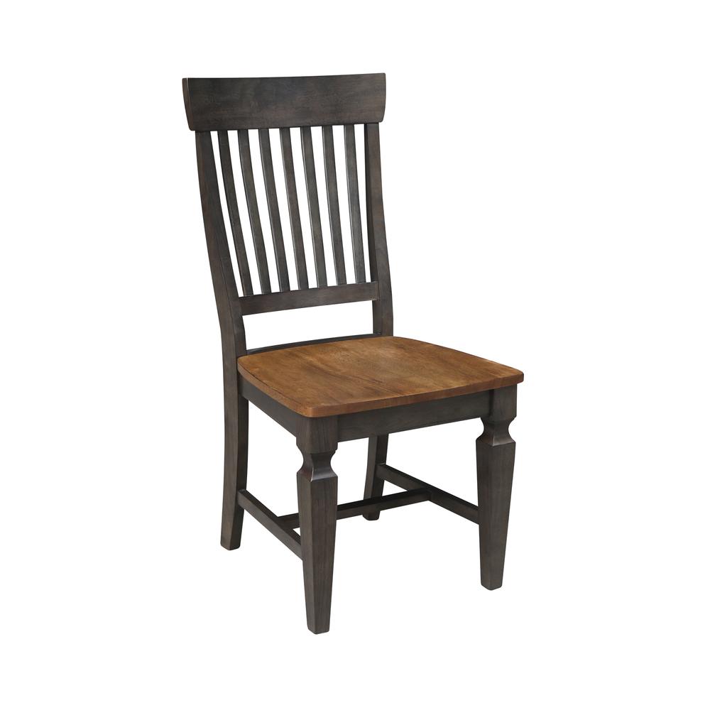 Vista Slat Back Chair - Set of 2 Chairs. Picture 3