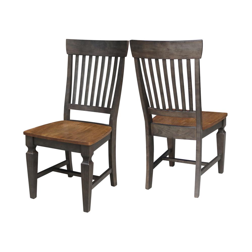 Vista Slat Back Chair - Set of 2 Chairs. Picture 7