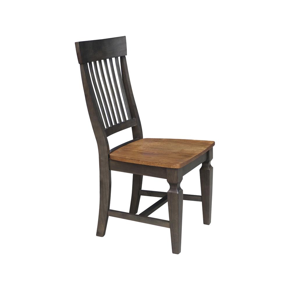Vista Slat Back Chair - Set of 2 Chairs. Picture 4