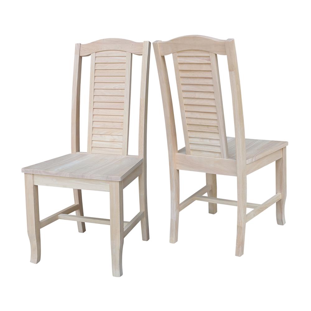 Seaside Chairs, Set of 2, Ready to finish. Picture 4