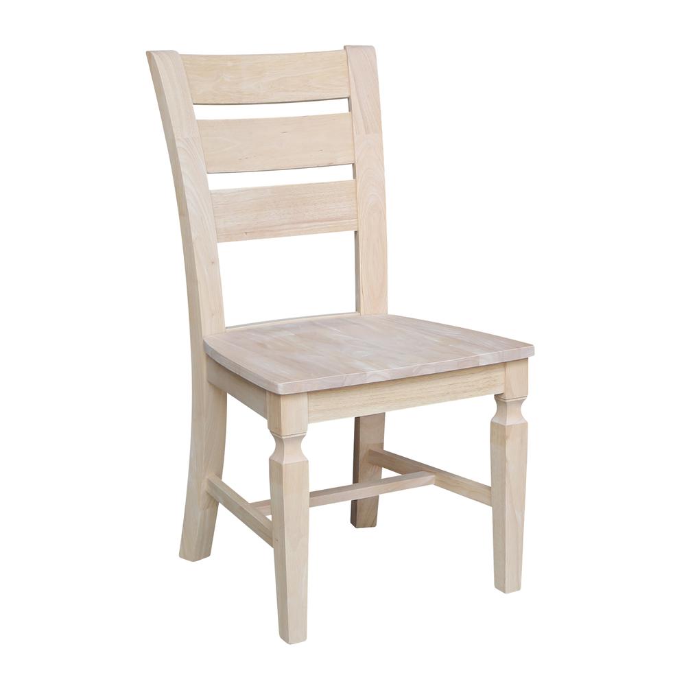 Vista Ladderback Chairs, Set of 2, Ready to finish. Picture 3