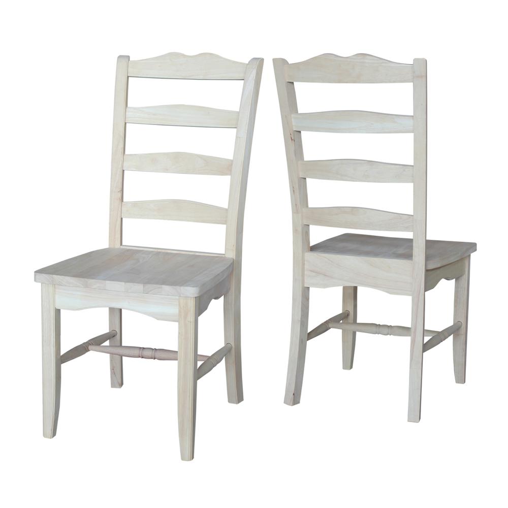 Set of Two Magnolia Chairs, Unfinished. Picture 1