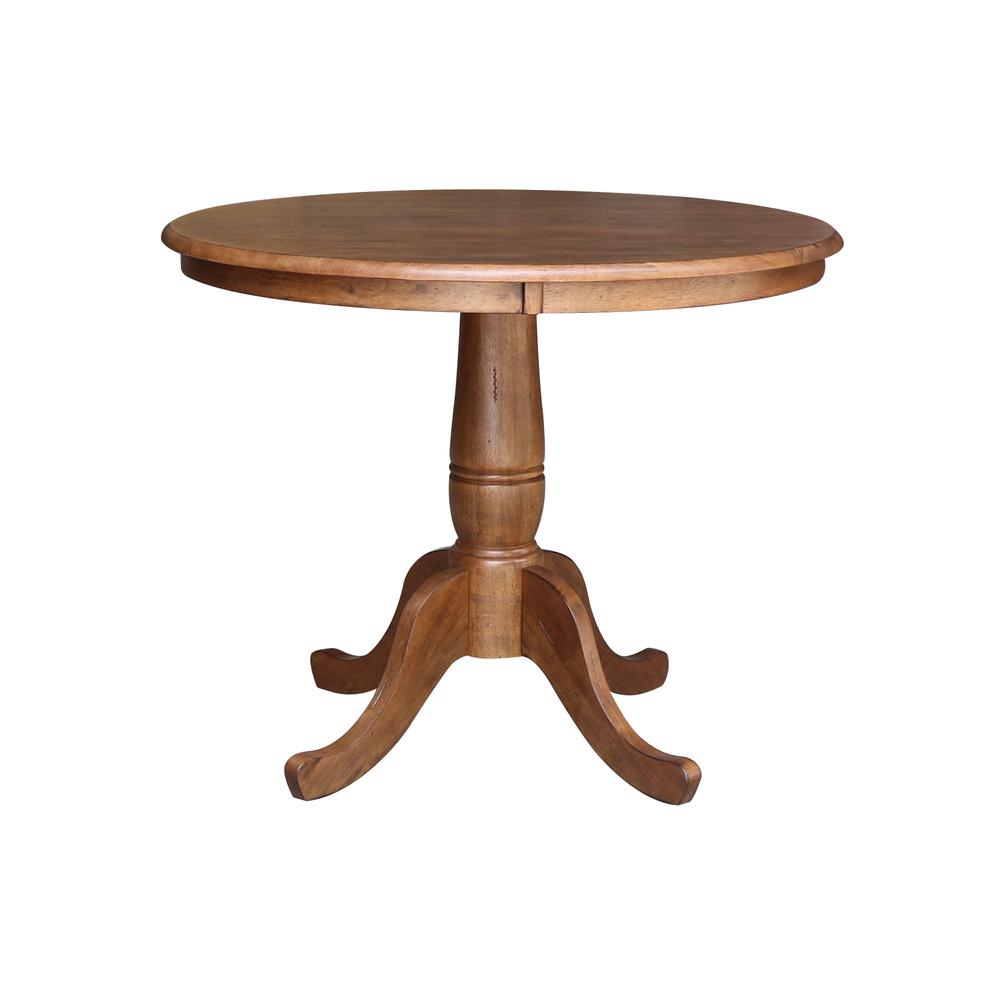 36" Round Top Pedestal Table - 29.1" Height. Picture 1