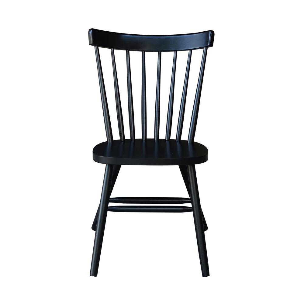 Copenhagen Chair - With Plain Legs, Black. Picture 5