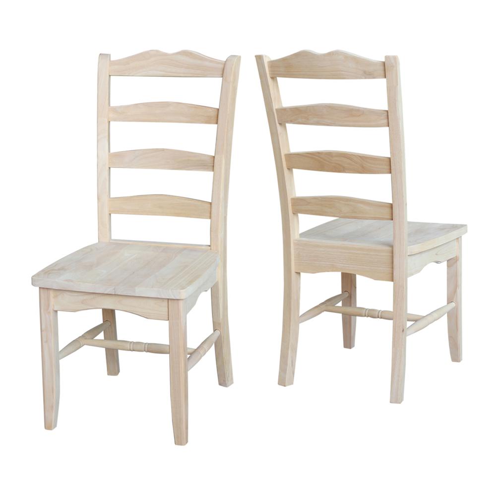 Set of Two Magnolia Chairs, Unfinished. Picture 6
