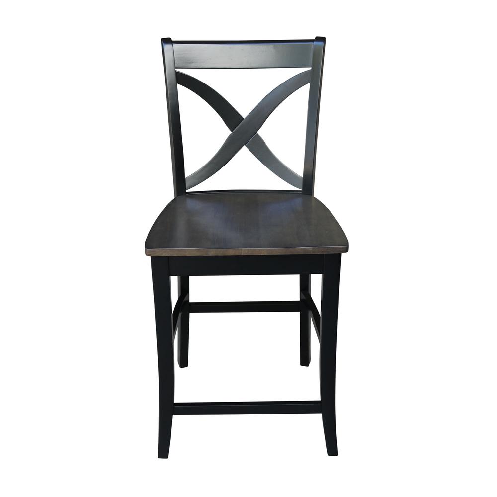 Cosmo Counter height Stool - 24" Seat Height , Coal. Picture 5