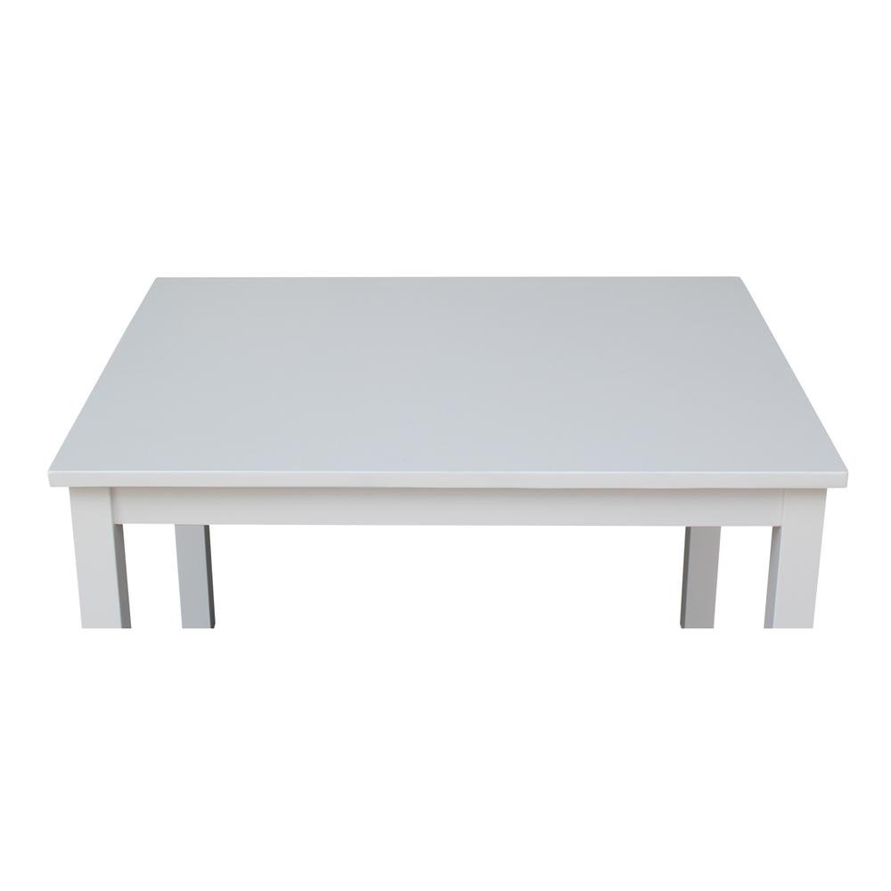 Mission Juvenile Table , White. Picture 4