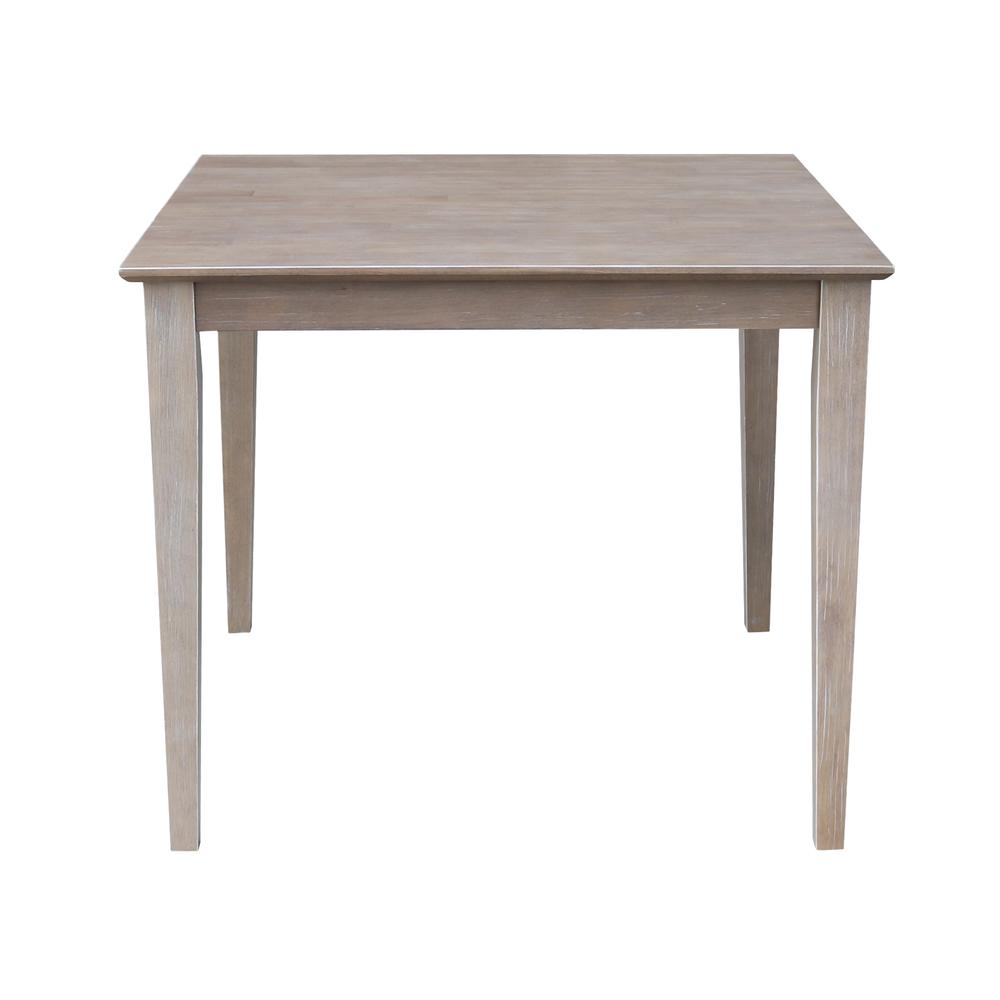 Solid Wood Top Table - Dining Height. Picture 3